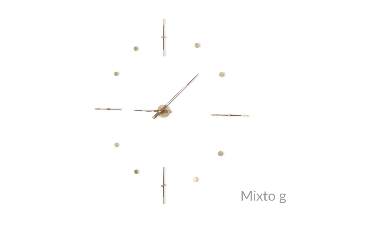 Mixto Nomon Clocks Gold