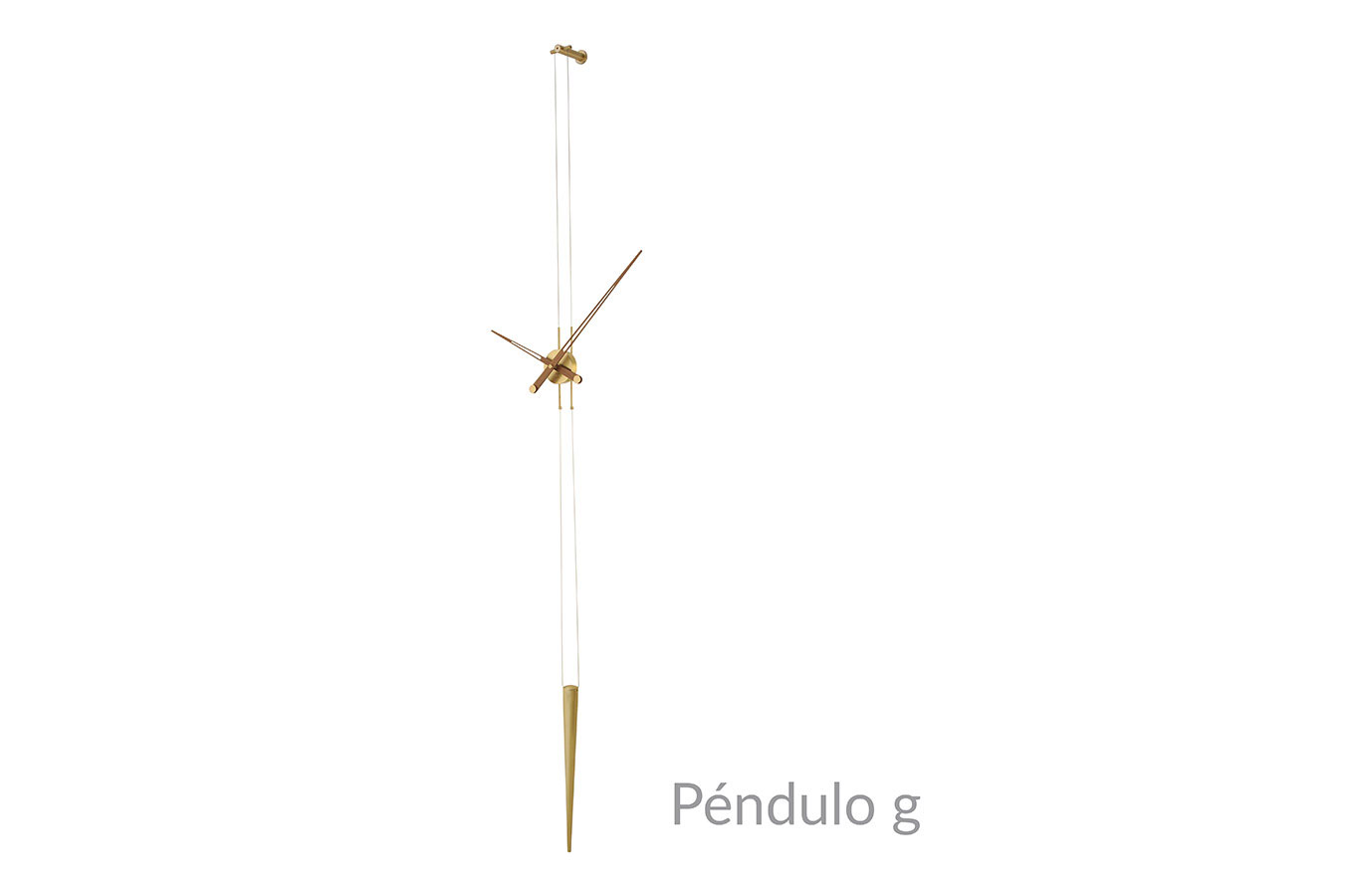 Design Brass Wood Wall Pendulum Clock