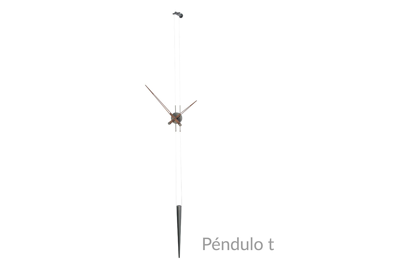 Design Wall Pendulum Graphite Clock