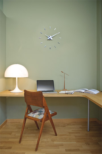 Design Inox Wall Clock