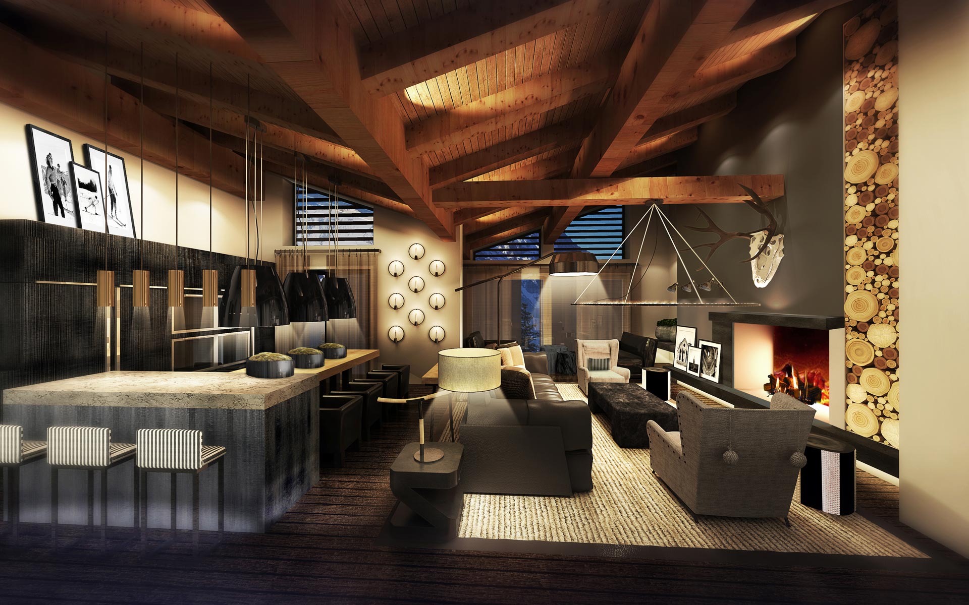 sofa-roof-wood-livingroom